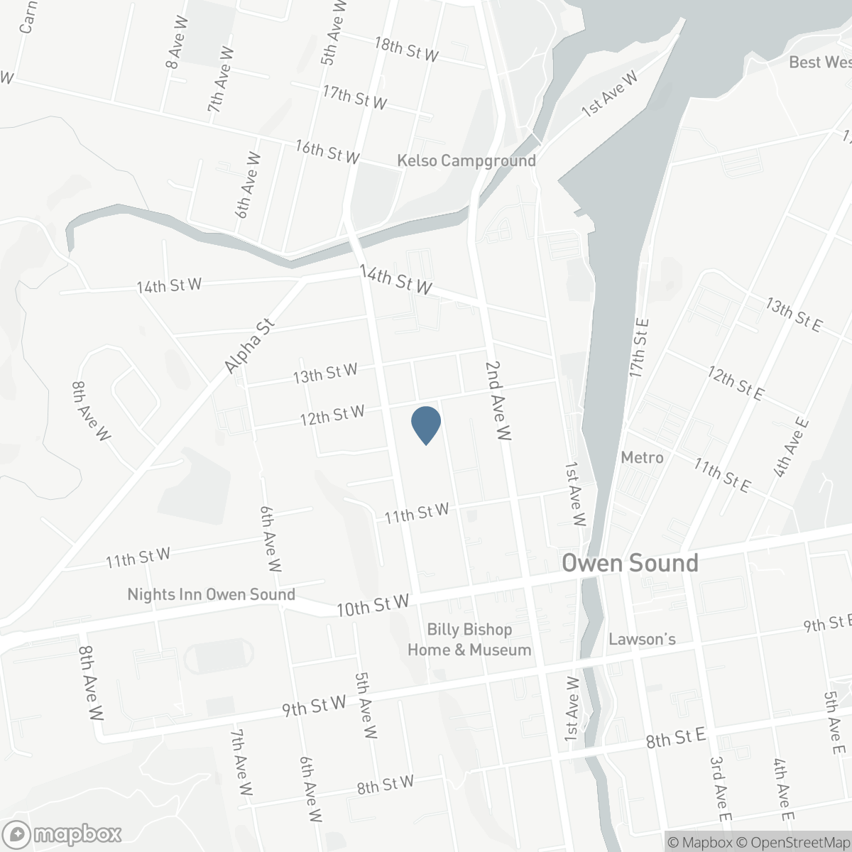 1186 2ND AVENUE W, Owen Sound, Ontario N4K 4N2
